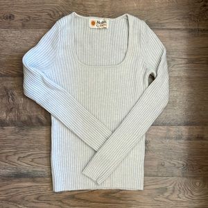 Mollusk Scoop Neck Sweater